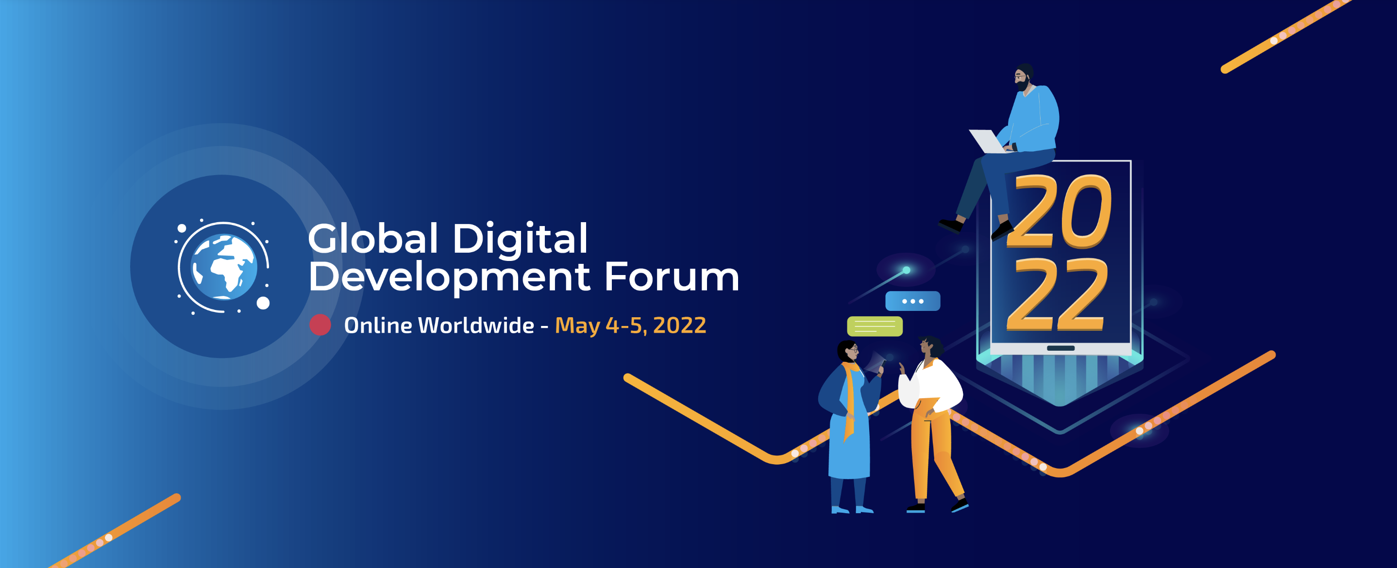 Lim May-Ann spoke at the Global Digital Development Forum 2022
