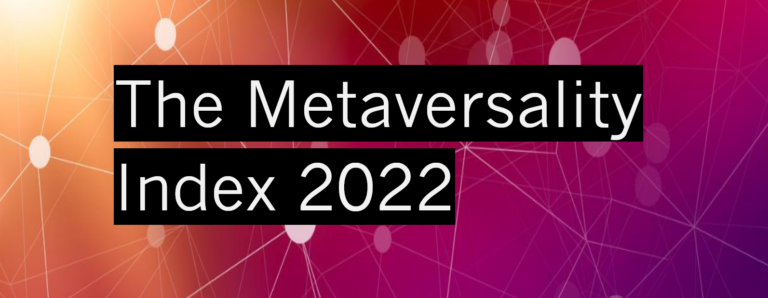The Metaversality Index 2022