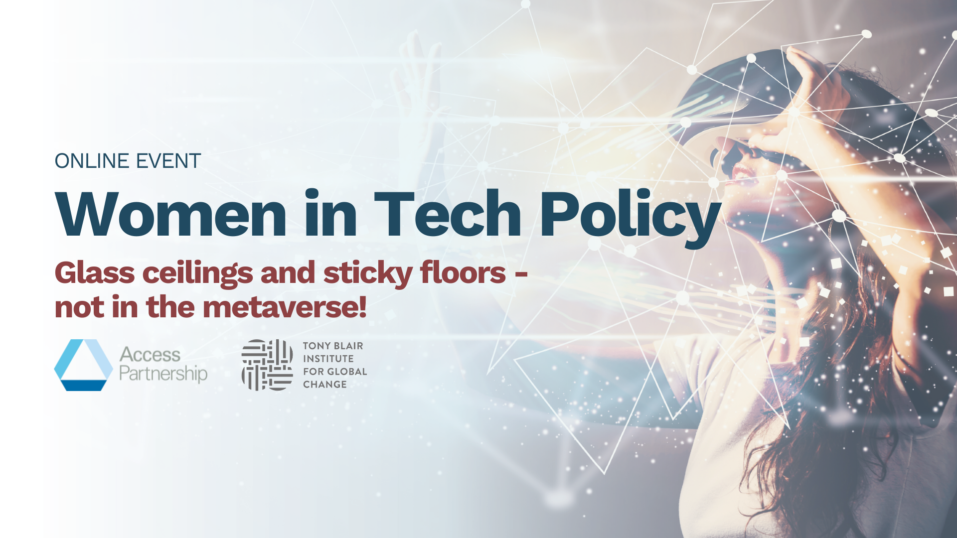 Women in Tech Policy: Glass ceilings and sticky floors – not in the metaverse!