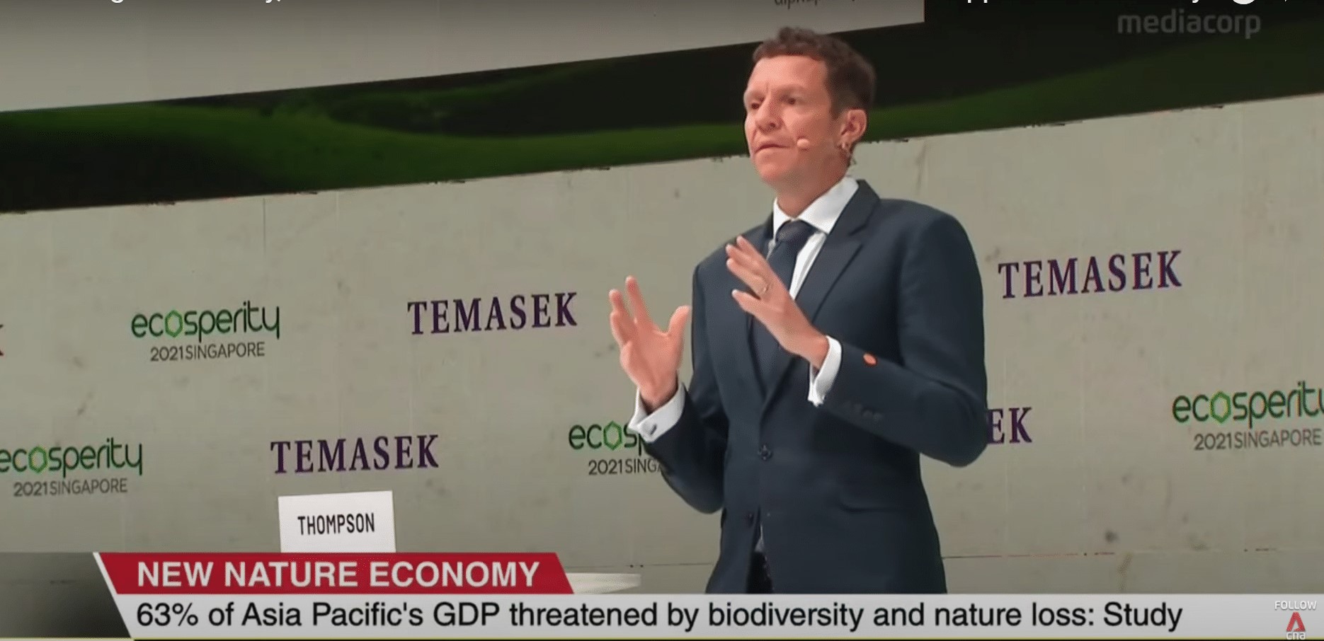 Dr. Fraser Thompson discusses Asia Pacific’s biodiversity crisis with CNA
