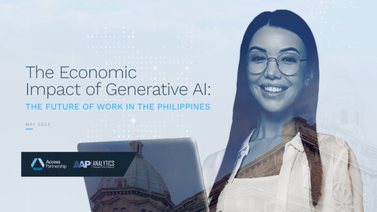 The Economic Impact of Generative AI: The Future of Work in the Philippines