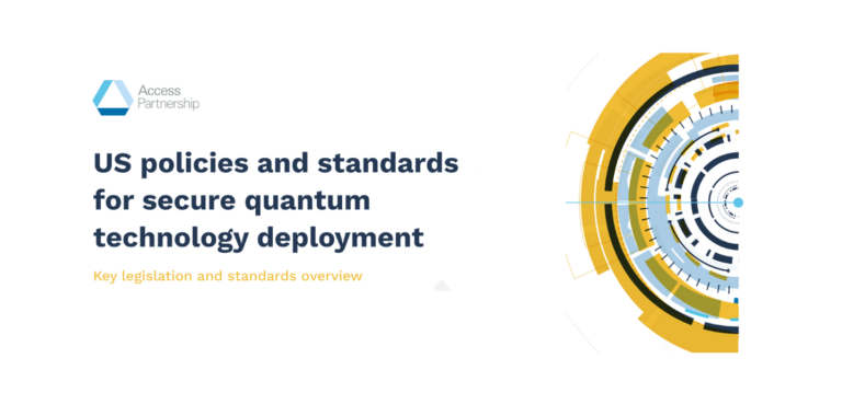 US policies and standards for secure quantum technology deployment