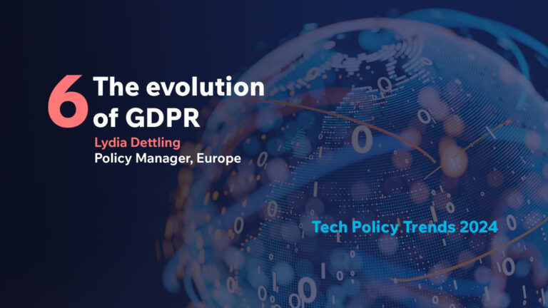 Tech Policy Trends 2024: The evolution of GDPR